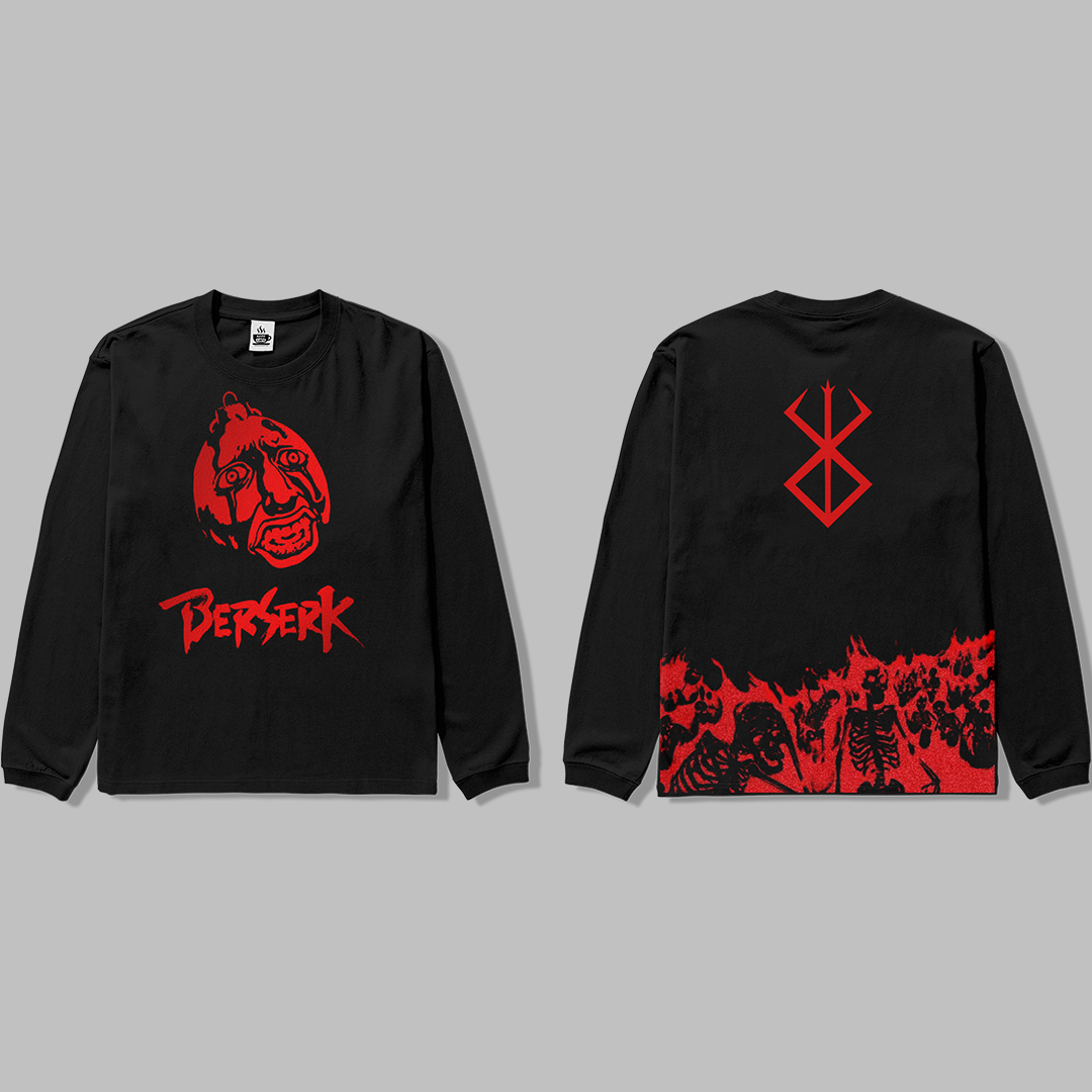 Berserk - Long Sleeve Back&Front