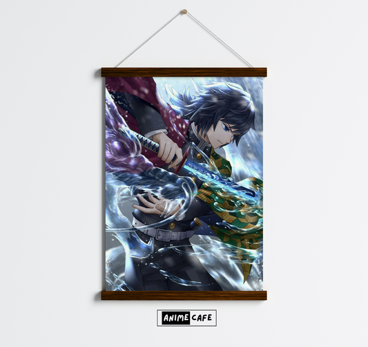 Demon Slayer -  Giyu Tomioka Wall Scroll