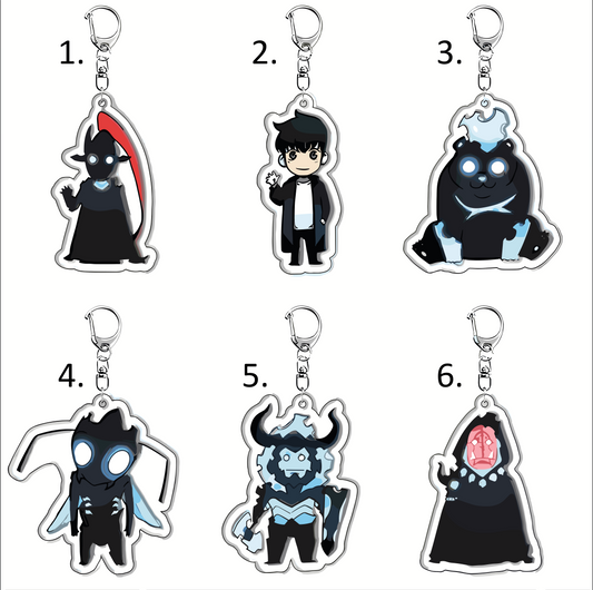 Solo Level Keychain Solo Levelings Chibi Pendant