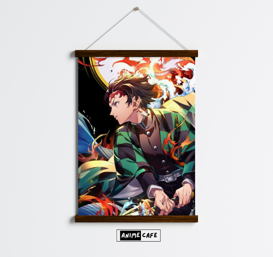 Demon Slayer - Tanjiro Kamado Wall Scroll