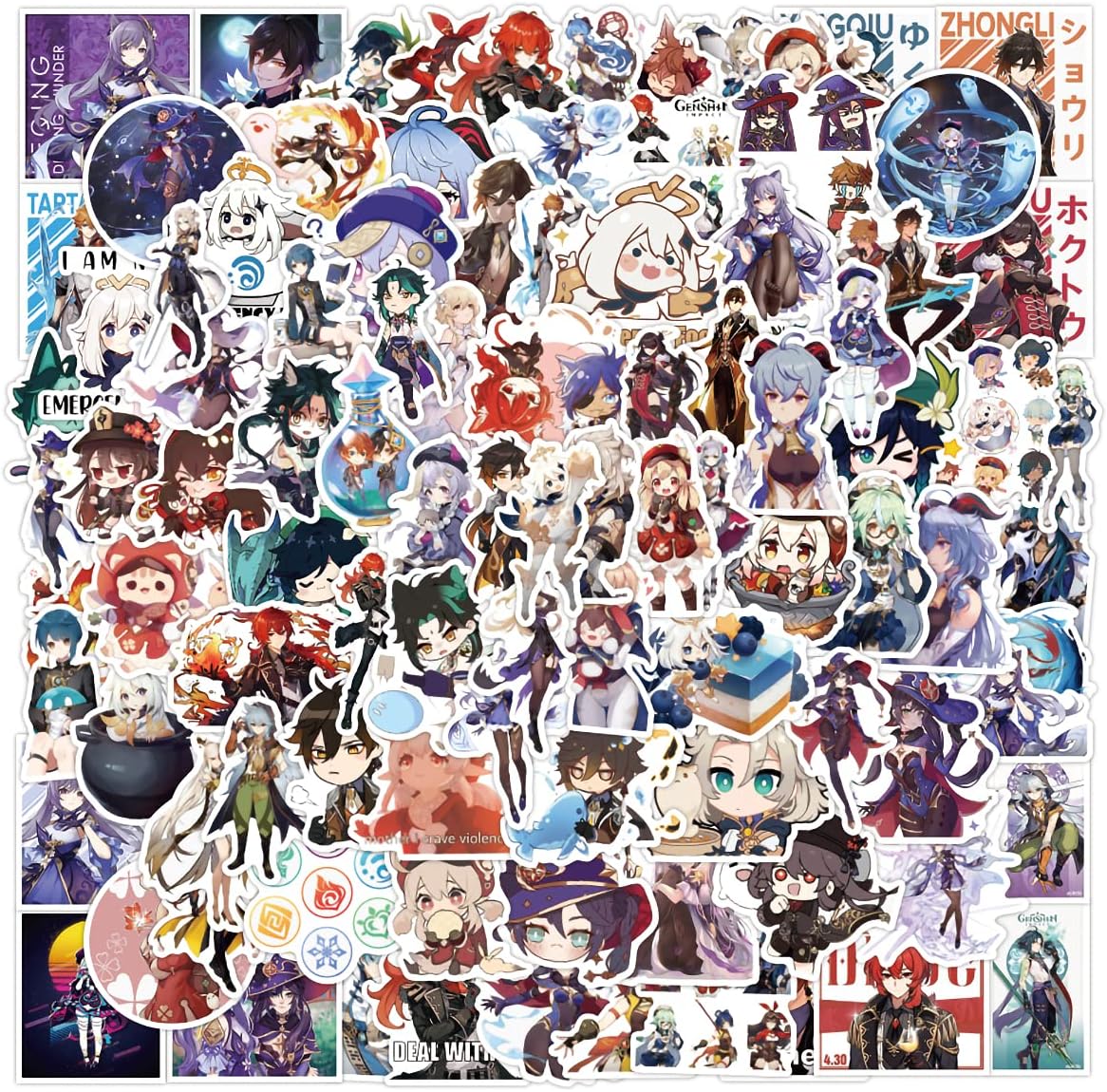 Anime Sticker - Genshin Impact