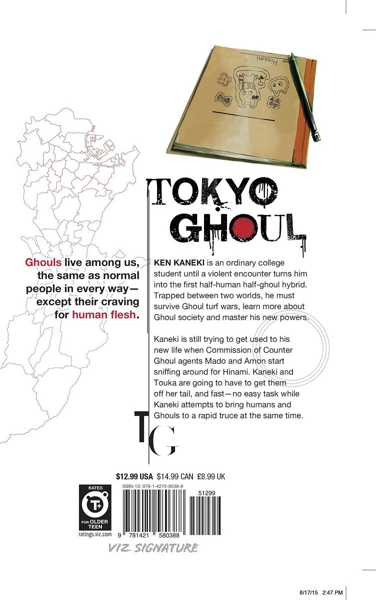 Tokyo Ghoul Manga Volume 3