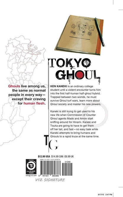 Tokyo Ghoul Manga Volume 3