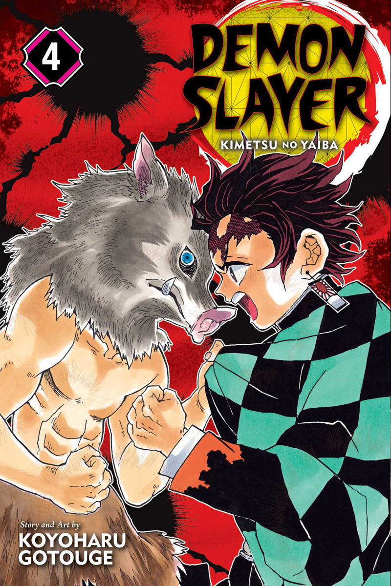 Demon Slayer: Kimetsu no Yaiba manga volume 4