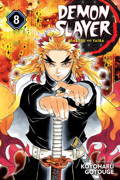 Demon Slayer: Kimetsu no Yaiba manga volume 8