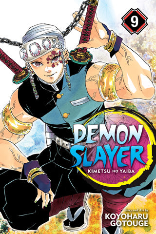 Demon Slayer: Kimetsu no Yaiba manga volume 9