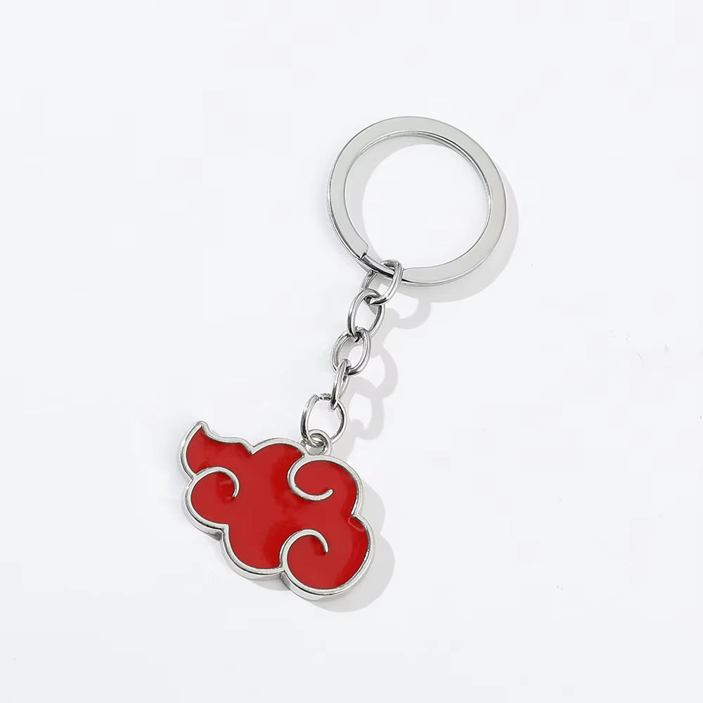 Akatsuki Red Cloud Keychain