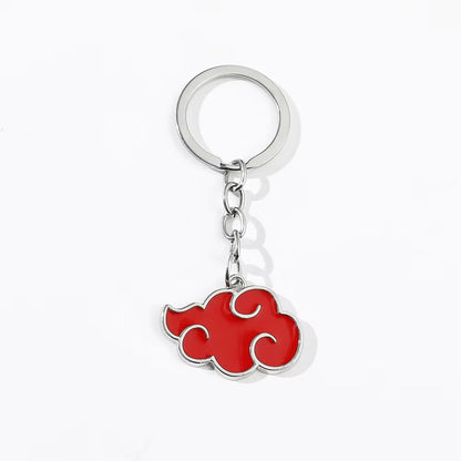 Akatsuki Red Cloud Keychain