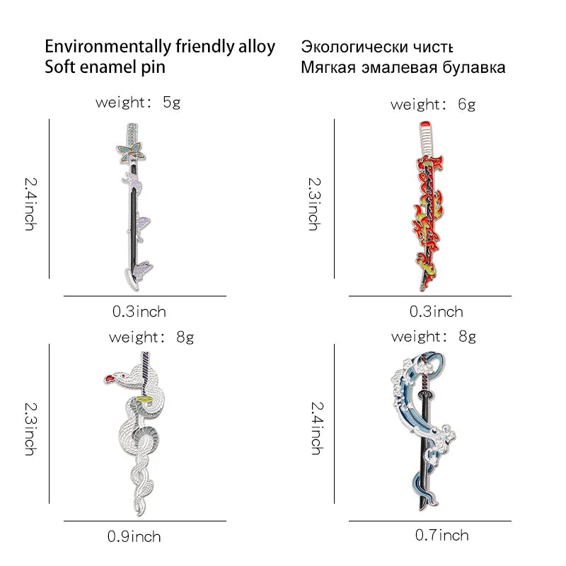 Demon Slayer - Broochies